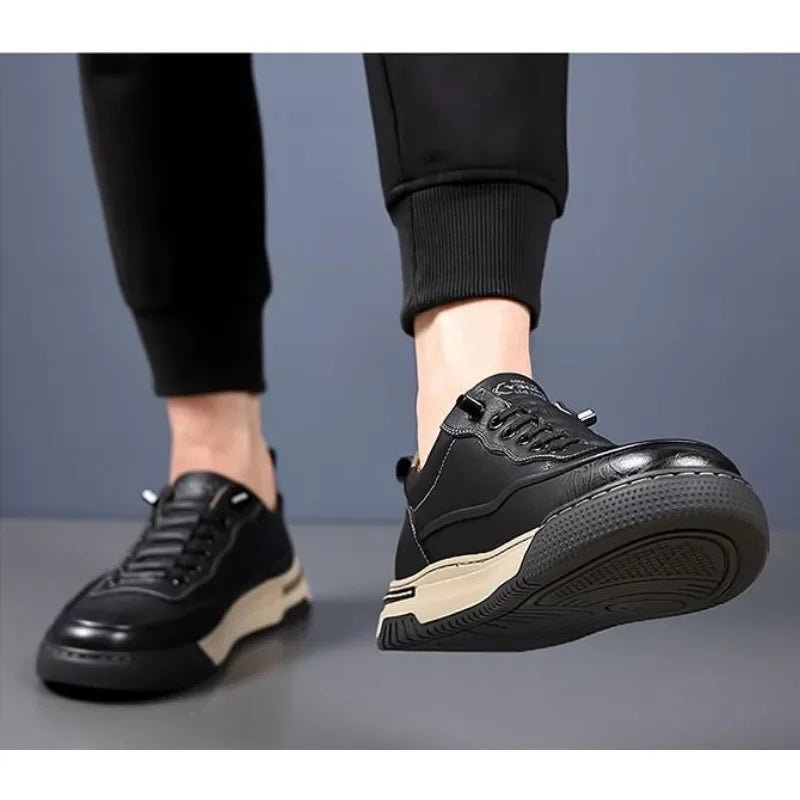 Sapatos de plataforma elegantes