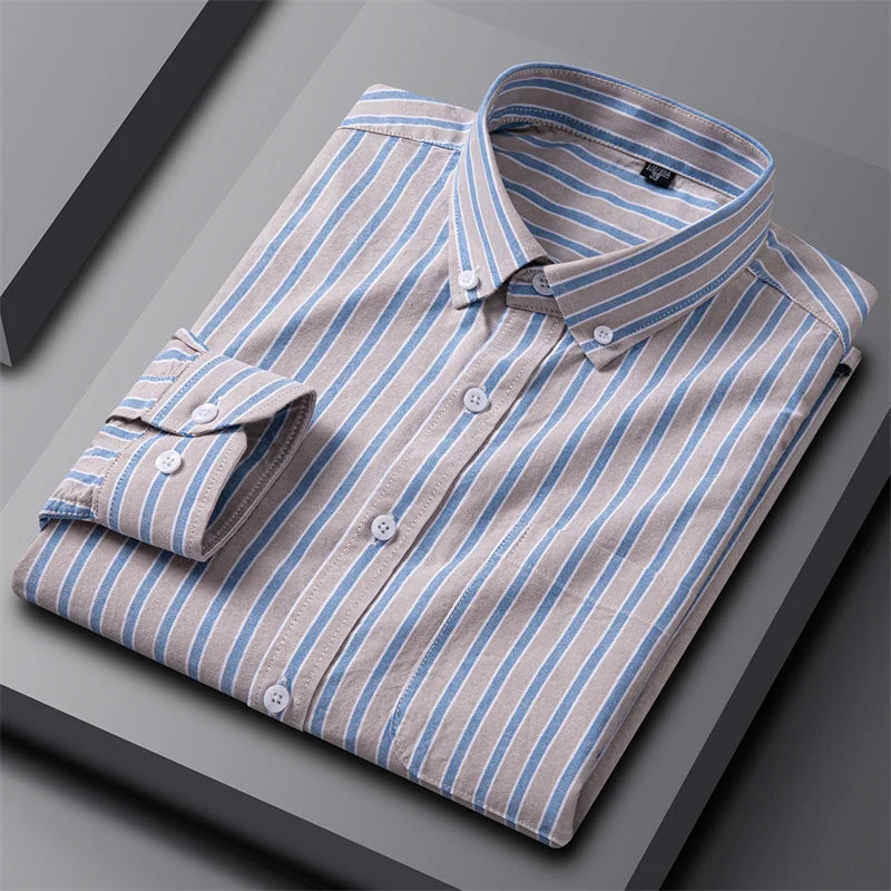 Givalli - Camisa Chic Oxford para homem