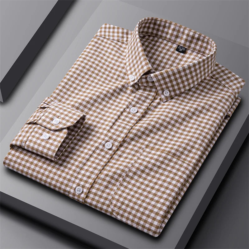 Givalli - Camisa Chic Oxford para homem
