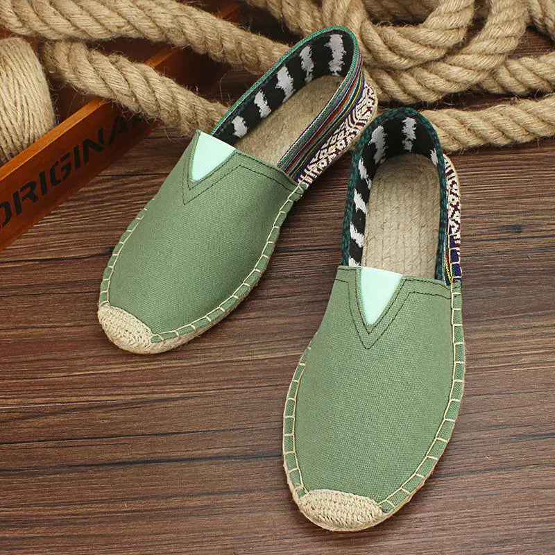 Espadrilles de lona casuais