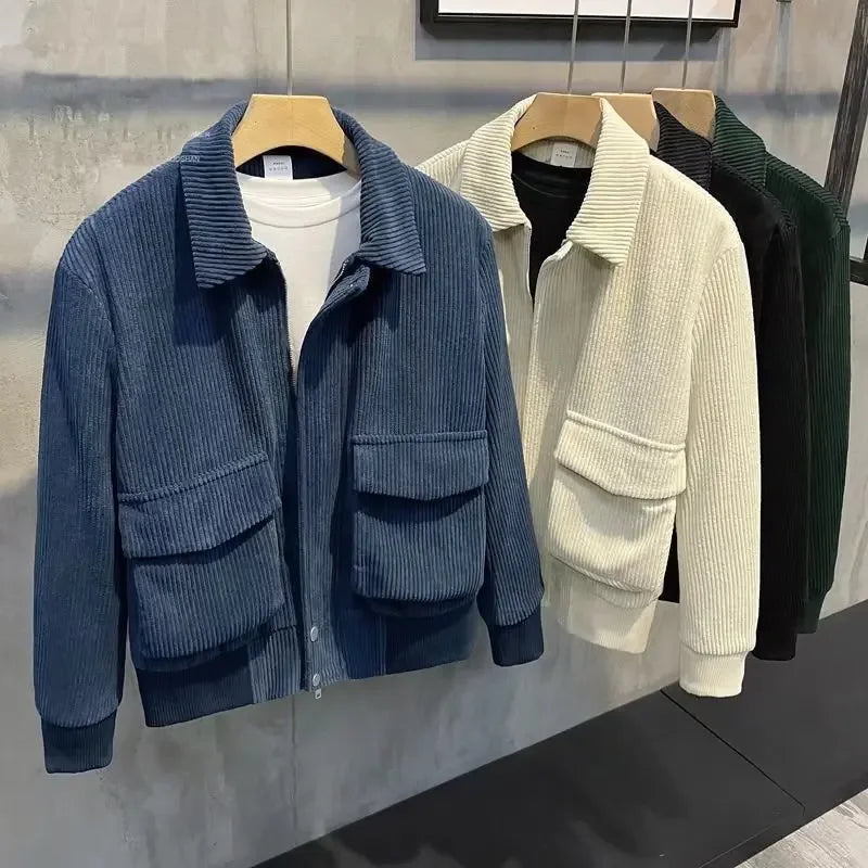 Casaco de bombazina elegante