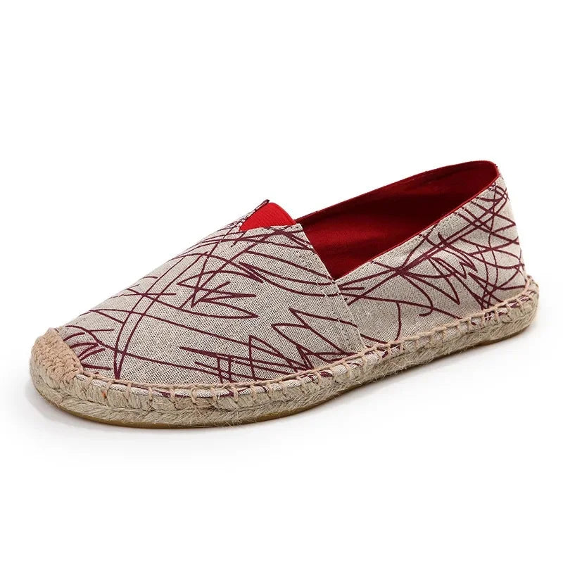 Espadrilles de lona elegantes
