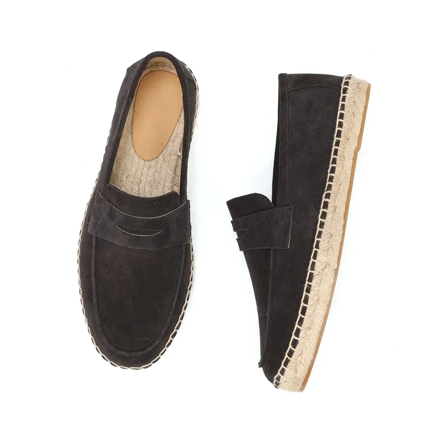 Espadrilles de camurça elegantes