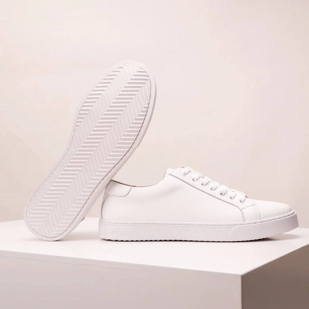 Ténis em pele genuína