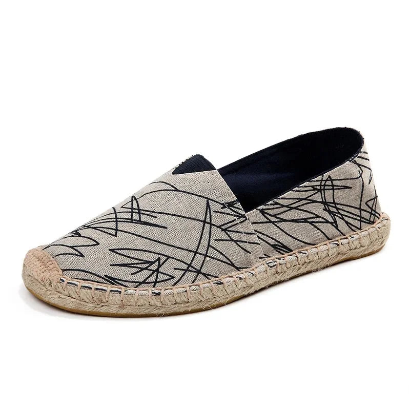 Espadrilles de lona elegantes