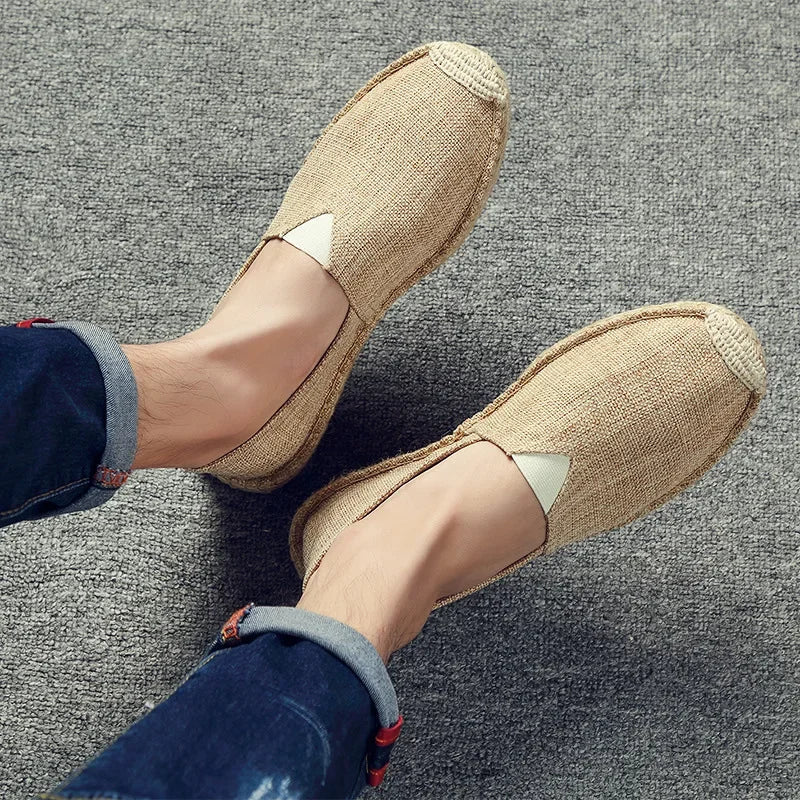 Espadrilles de lona elegantes