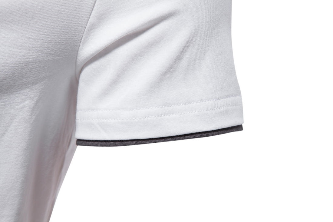 Camisa elegante com decote em V