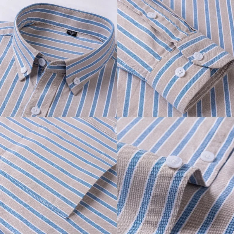 Givalli - Camisa Chic Oxford para homem