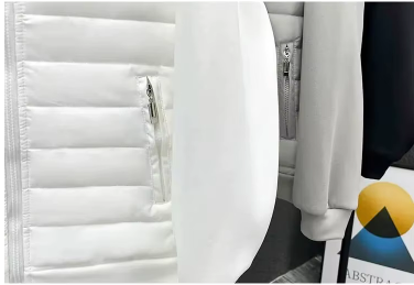 Casaco acolchoado de algodão elegante