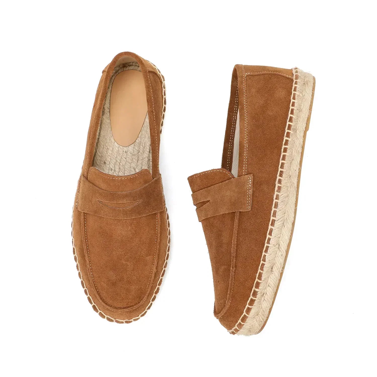 Espadrilles de camurça elegantes