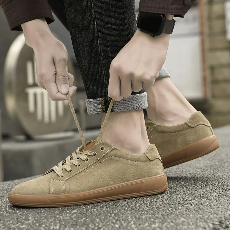 Sapatos Oxford elegantes em pele