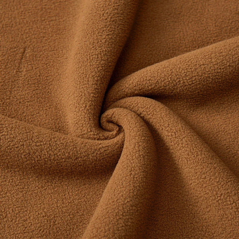 Casaco acolhedor forrado a lã