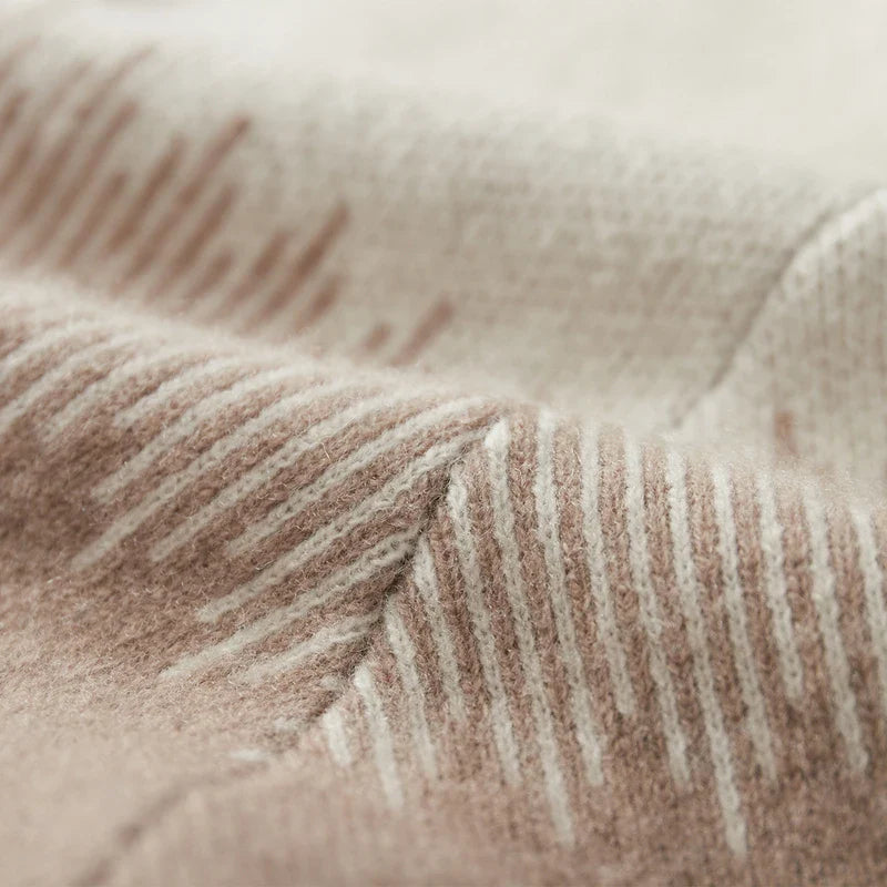 Camisola masculina em lã merino