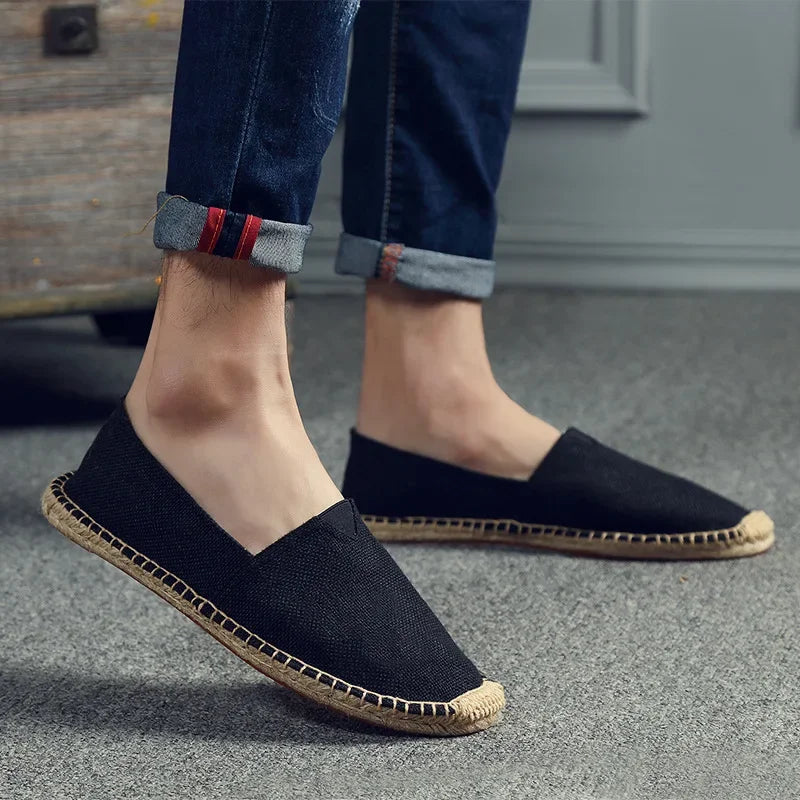 Espadrilles de lona elegantes