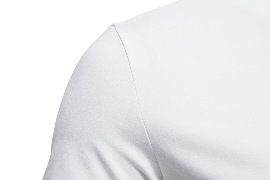 Camisa elegante com decote em V