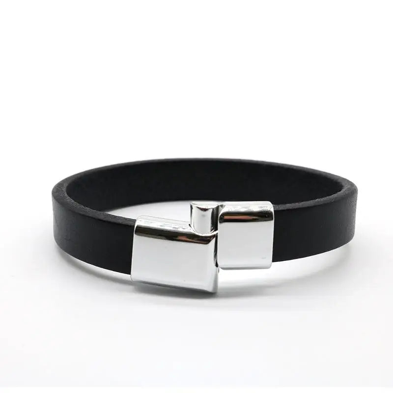 Pulseira de couro para homem