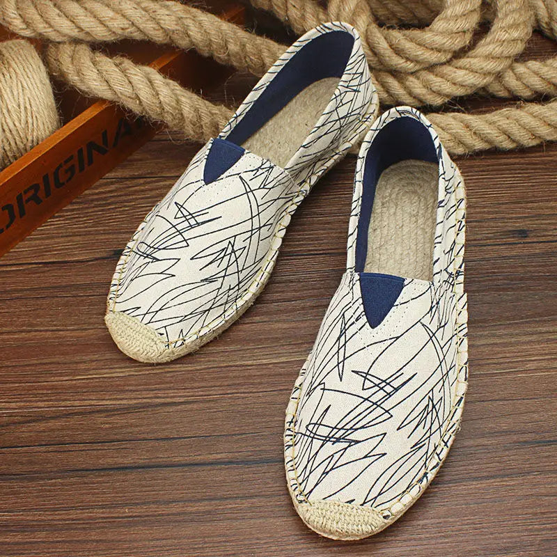 Espadrilles de lona casuais