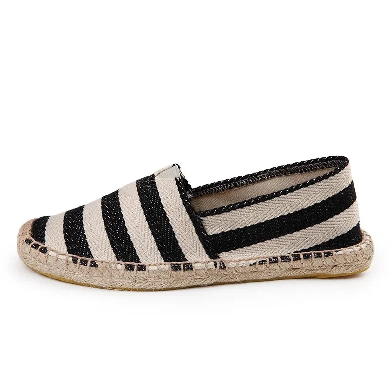 Espadrilles de lona elegantes