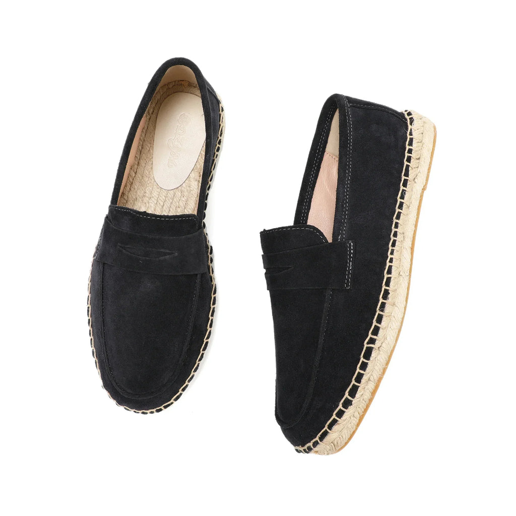 Espadrilles de camurça elegantes