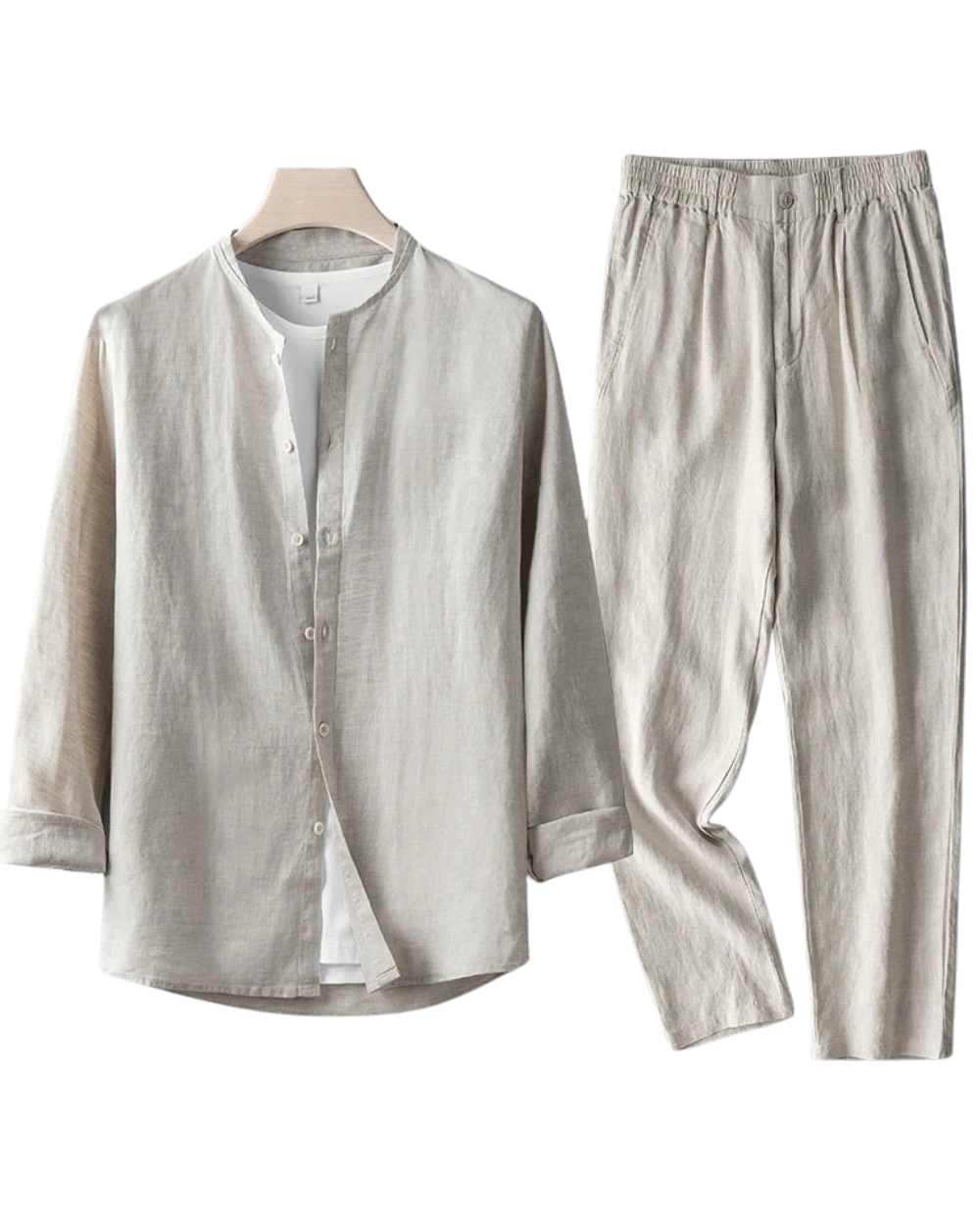 Conjunto de linho Leonardo