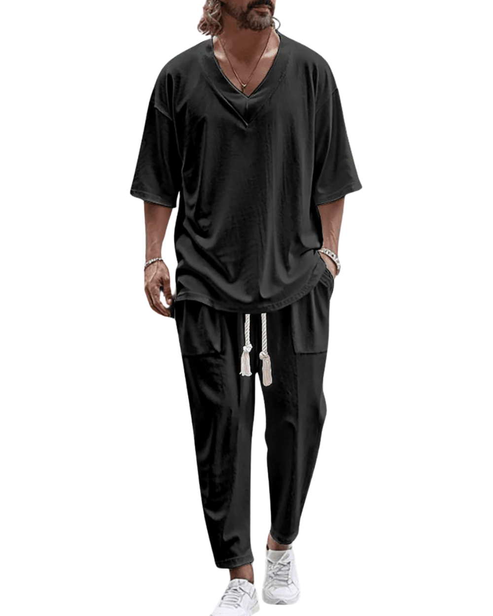 Conjunto de linho premium