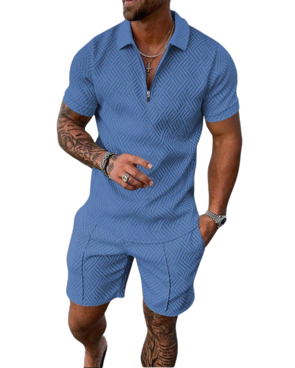 Conjunto de homem elegante