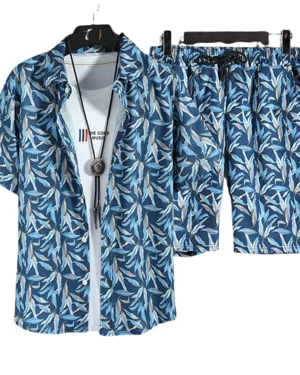 Conjunto floral de verão