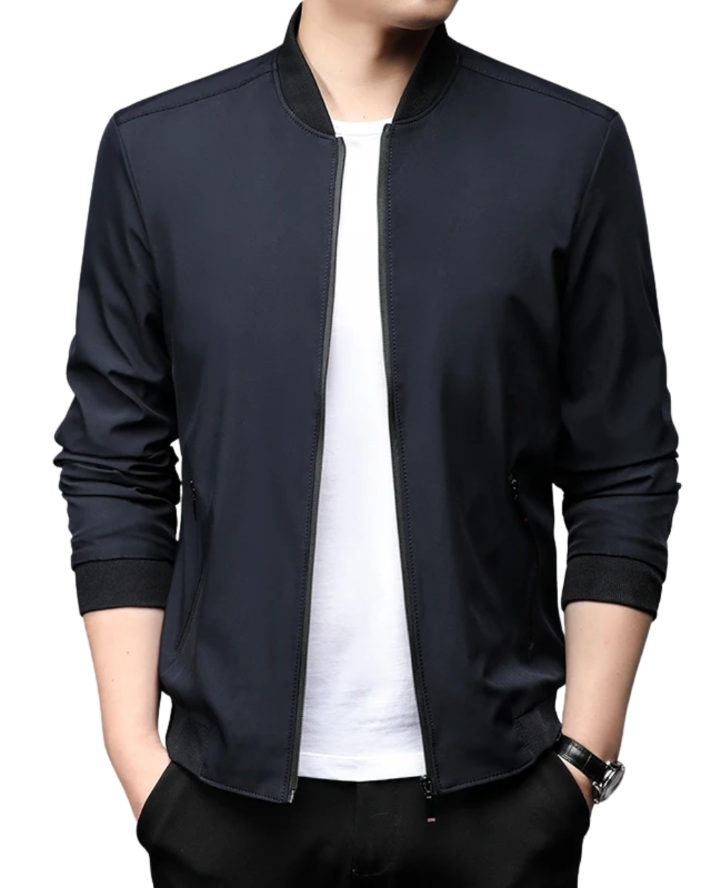 Casaco de basebol casual