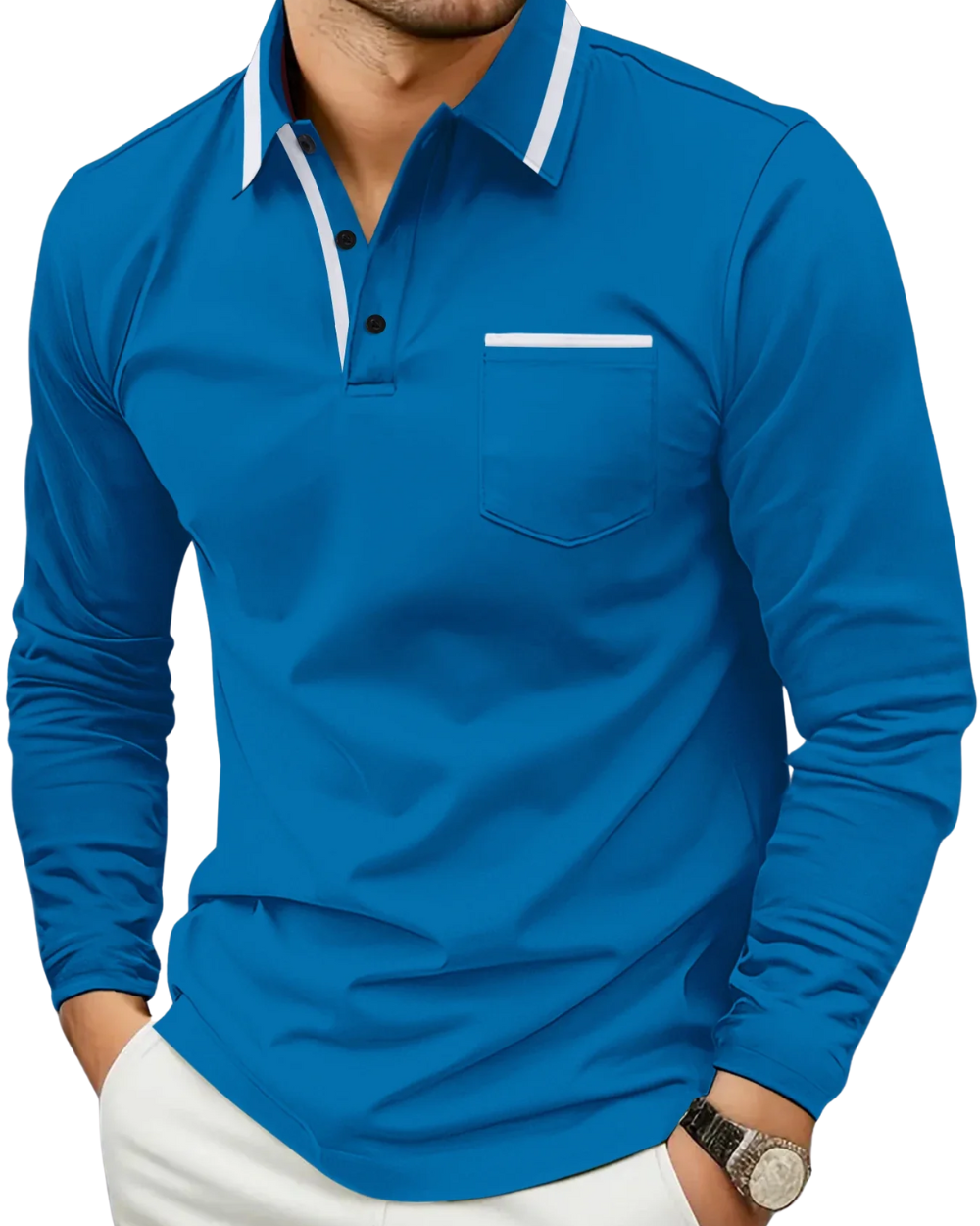 Camisola pólo casual