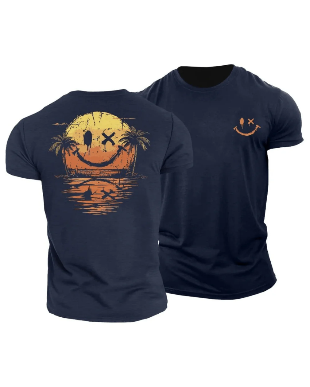 Camisa de verão Smiley