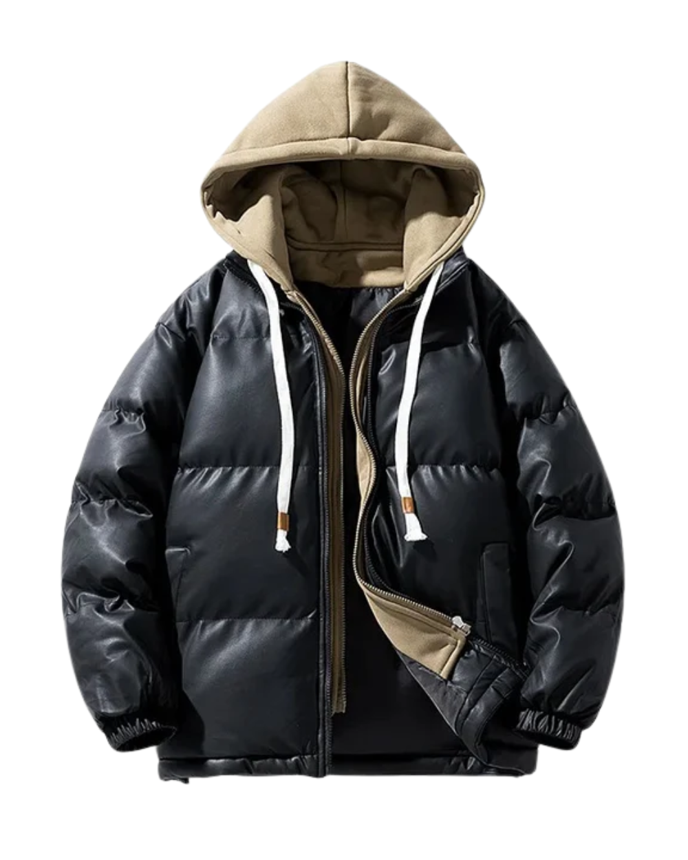 Casaco acolchoado elegante