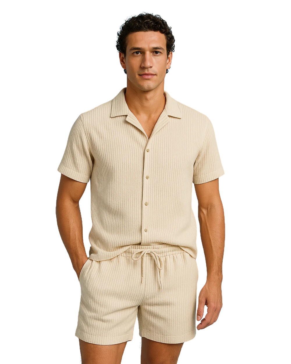 Conjunto casual de verão