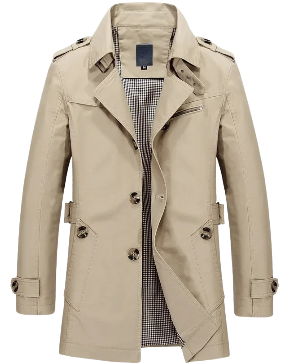 Casaco de algodão à prova de vento