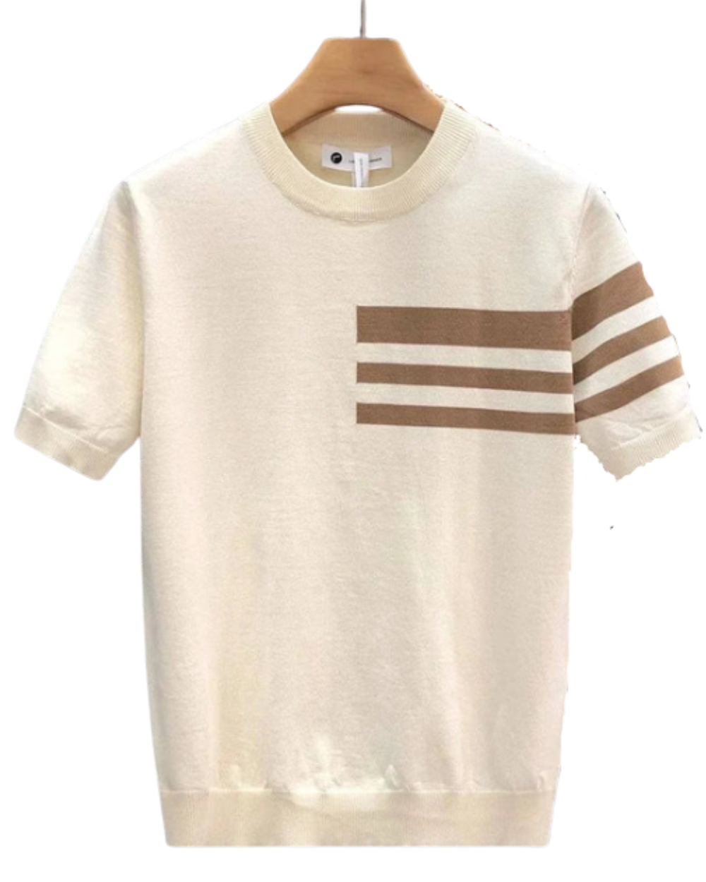 Gola redonda elegante