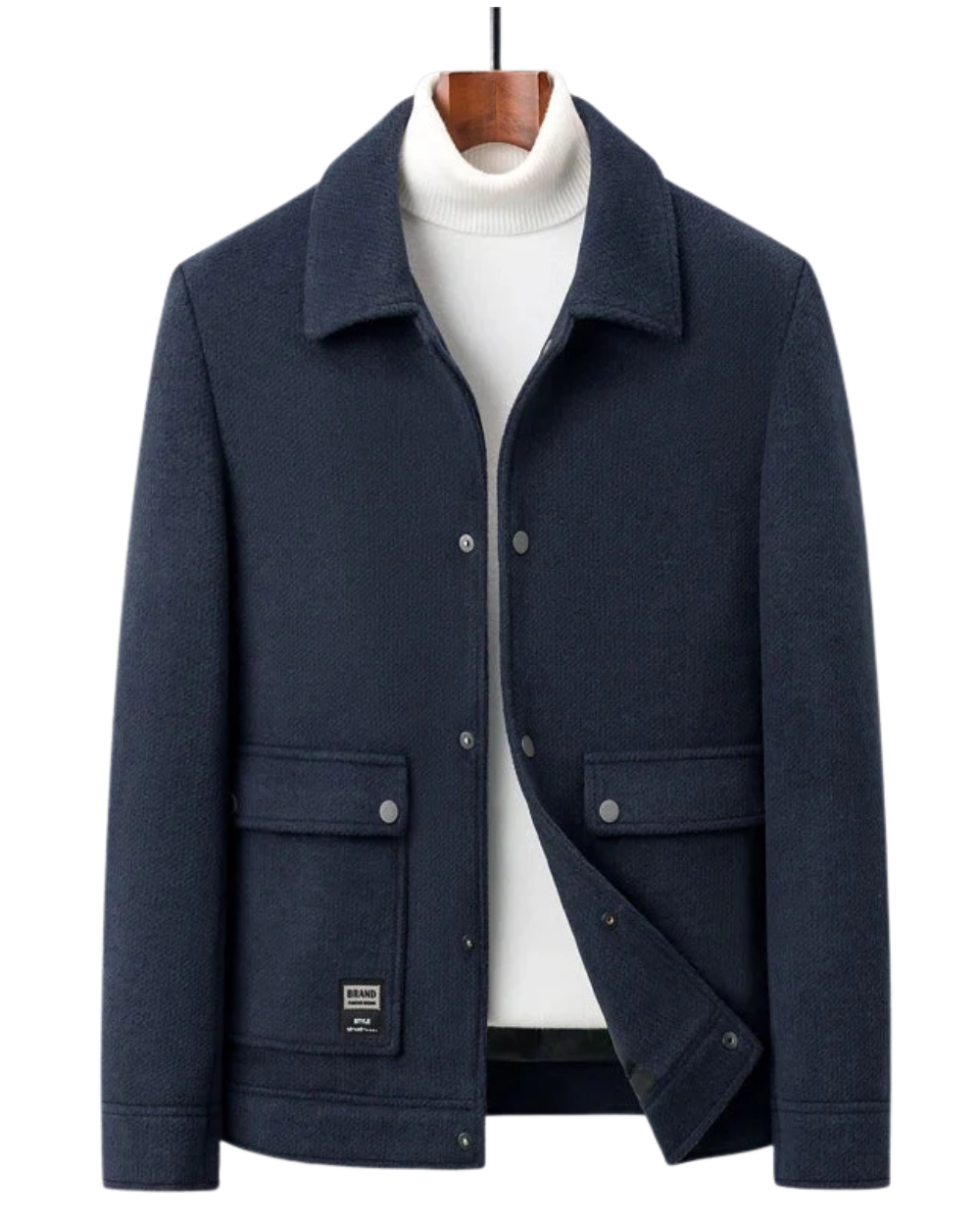 Casaco de luxo chique