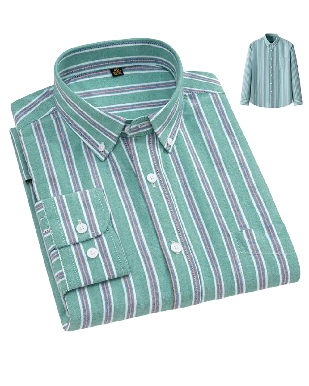 Givalli - Camisa Oxford de algodão