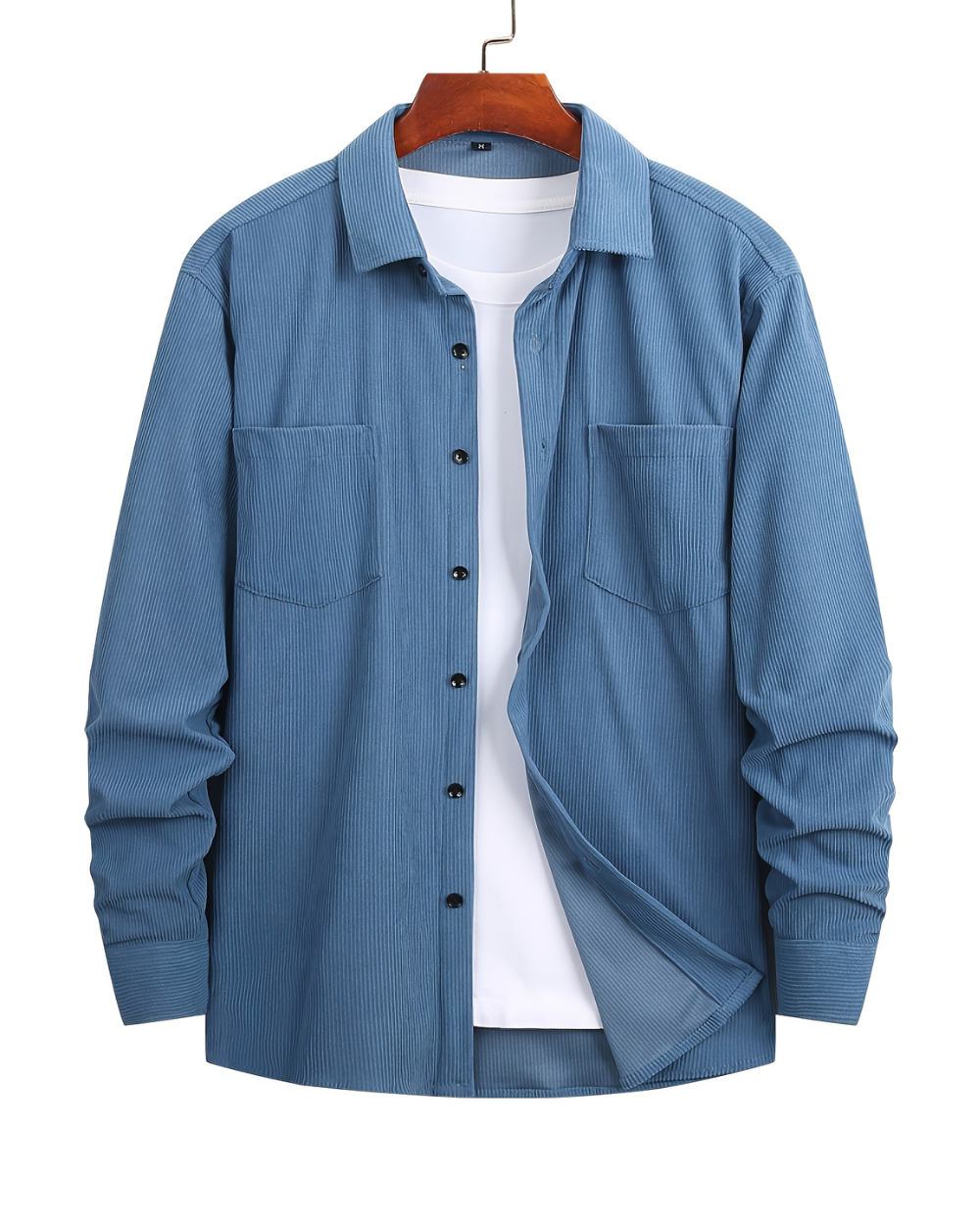 Casaco de bombazina casual