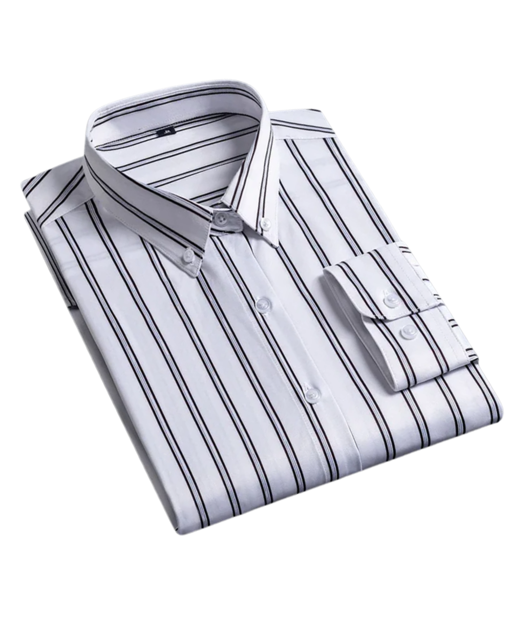 Givalli - Camisa de homem com riscas elegantes