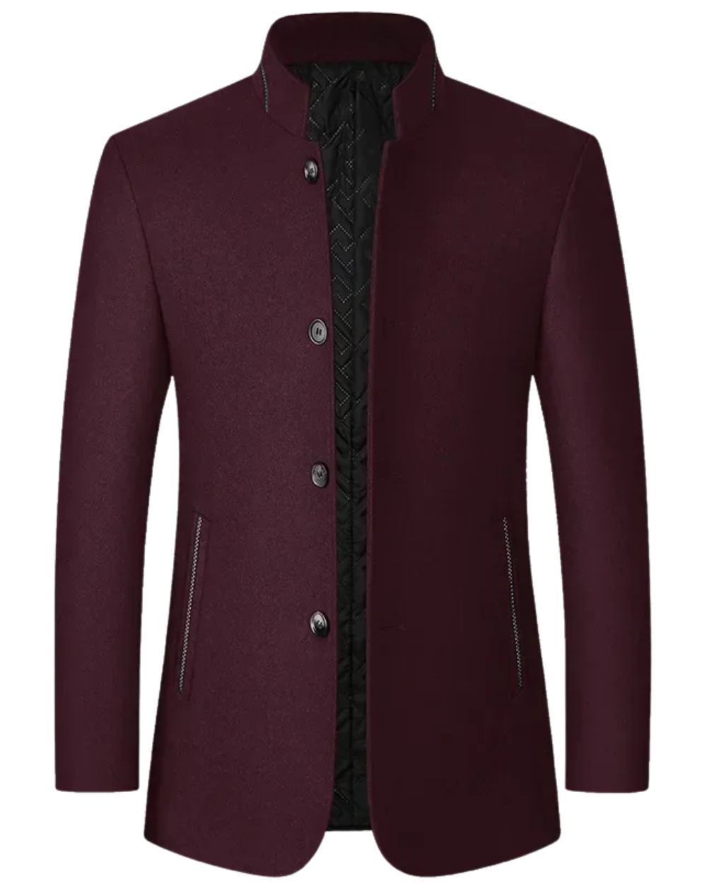 Casaco de lã chique