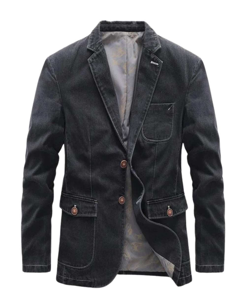 Blazer de algodão chique