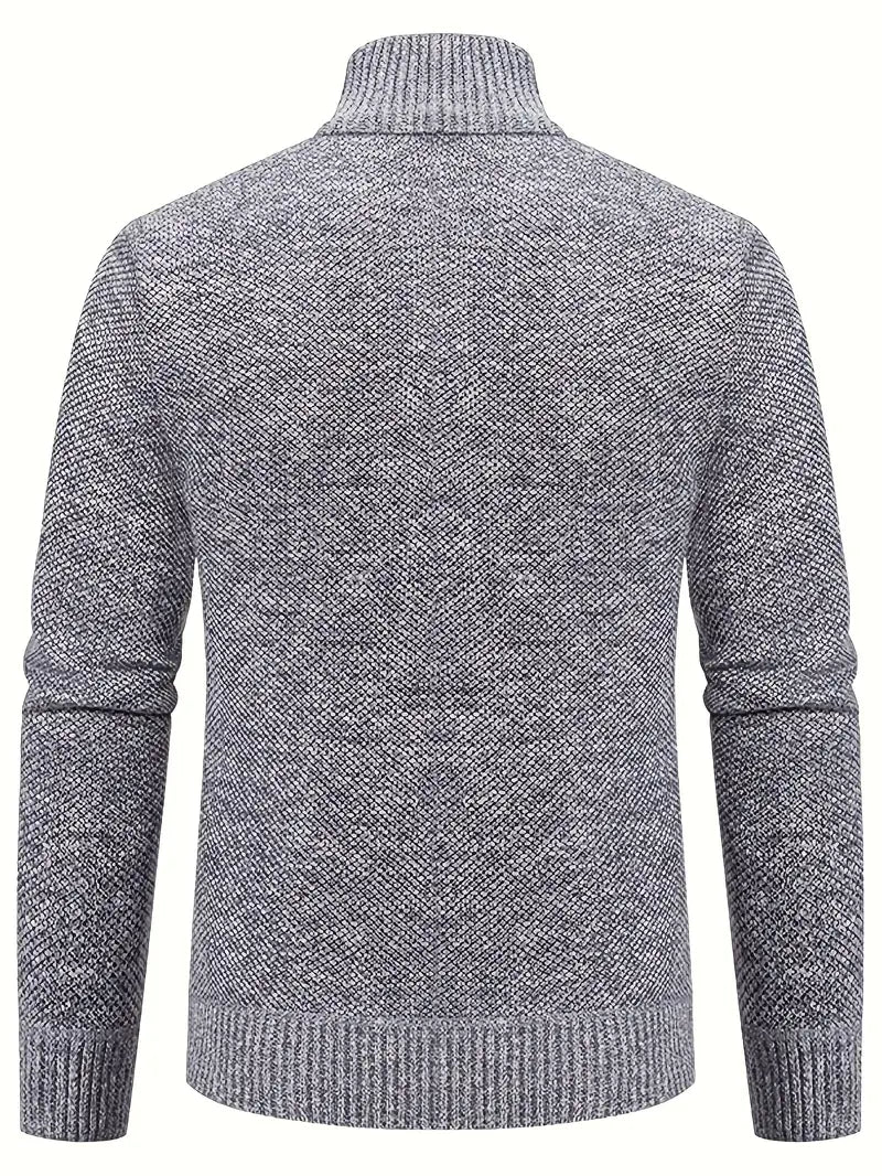 Casaco de malha elegante