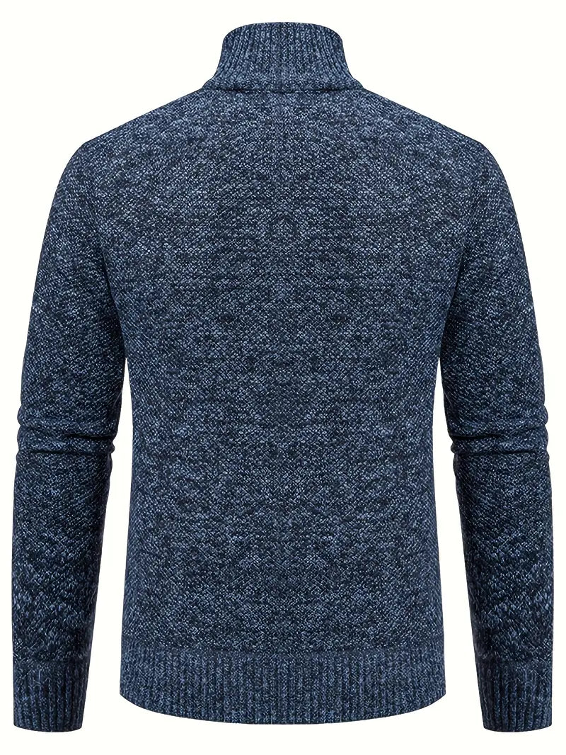 Casaco de malha elegante