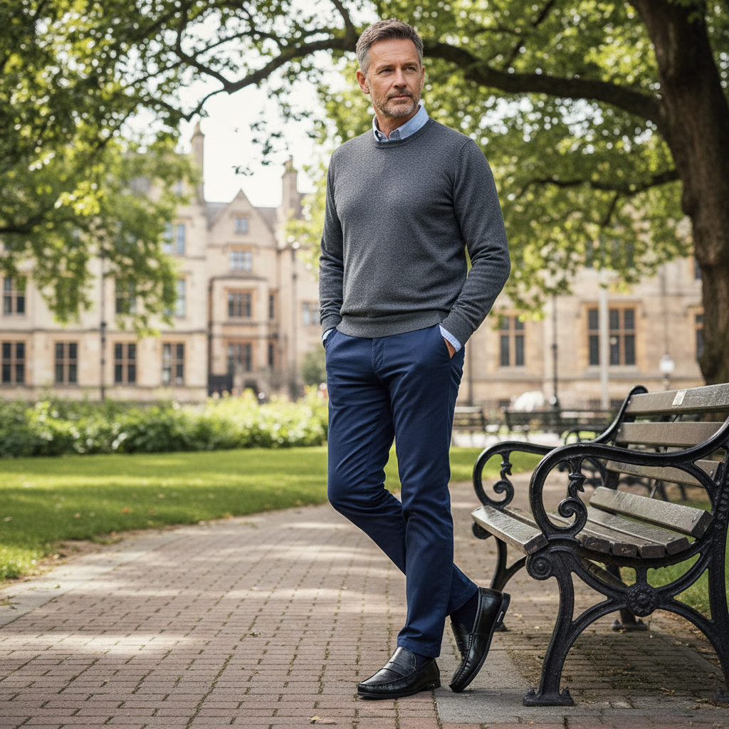 Mocassins elegantes em pele de primeira qualidade