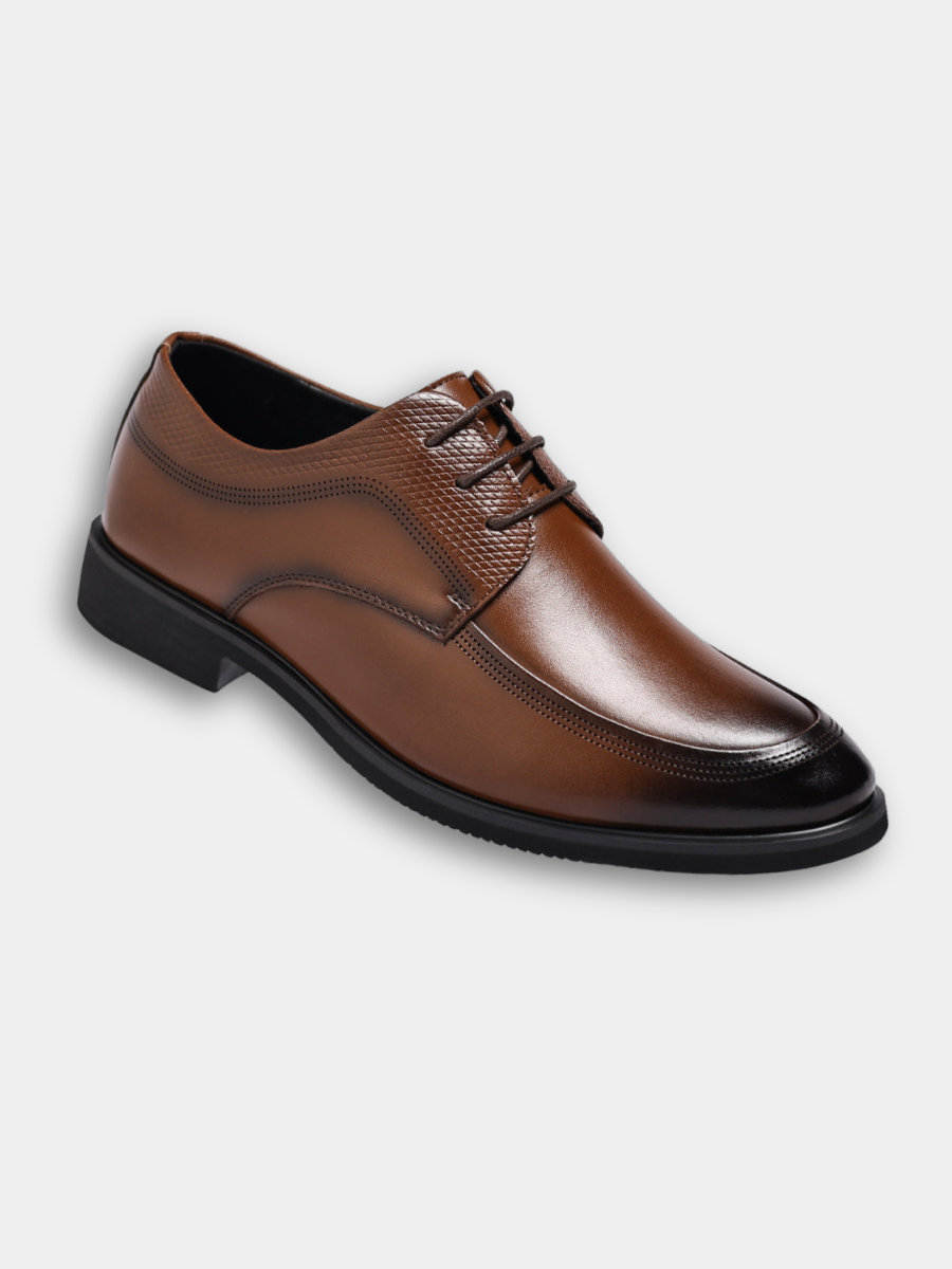 Sapatos Oxford de couro para negócios