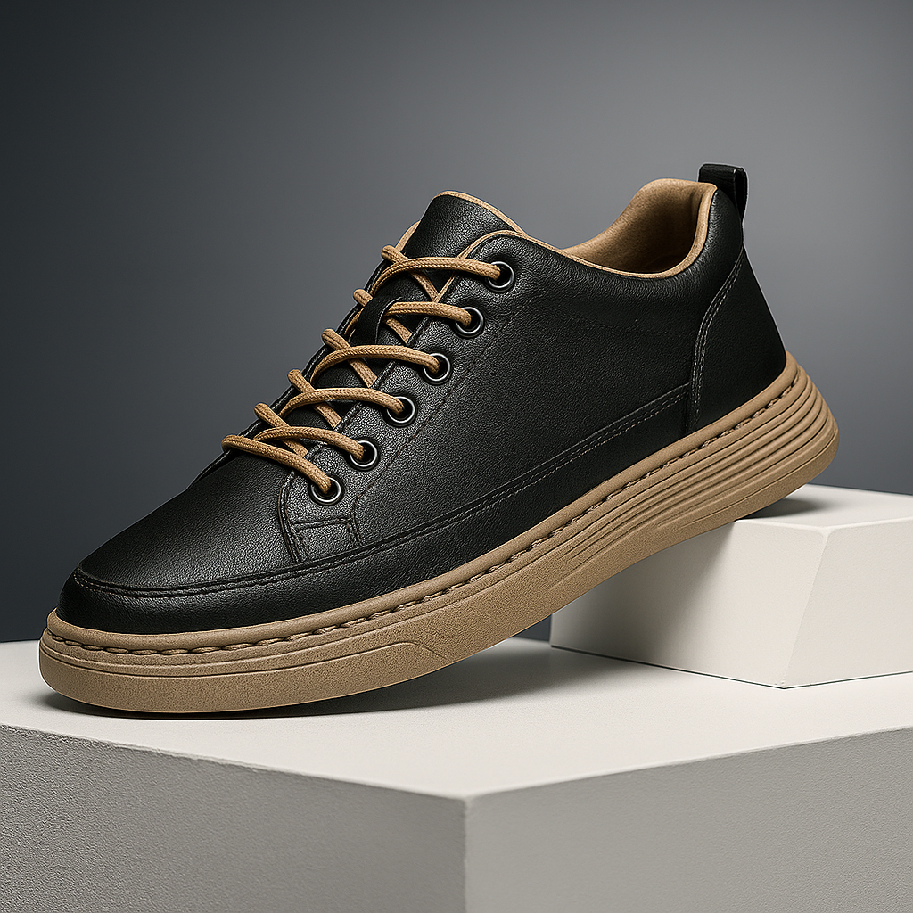 Sapatos de couro chiques