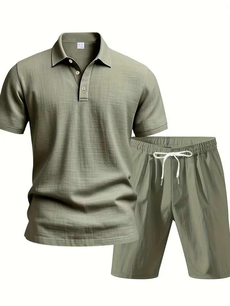 Conjunto de linho para homem