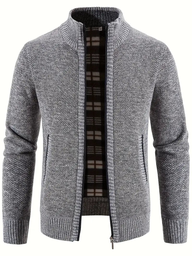 Casaco de malha elegante