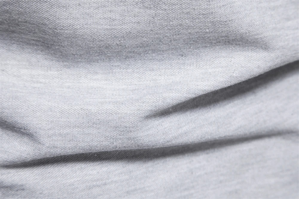 Camisa pólo casual de manga comprida