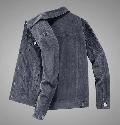 Casaco de algodão vintage para homem