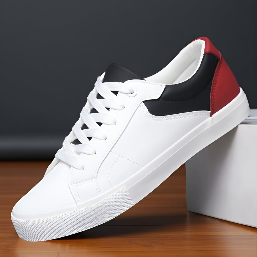 Sapatos casuais de couro